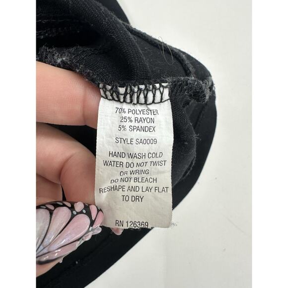 Basic House Womens Skirt Size Small Black Elastic Waist Pull On - Picture 4 of 8